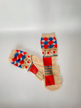 Load image into Gallery viewer, Zia Embellished Socks - Nude
