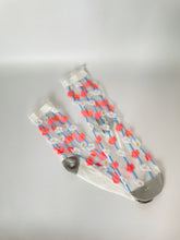 Load image into Gallery viewer, Zia Embellished Socks - Grey