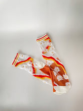 Load image into Gallery viewer, Zia Embellished Socks - Orange