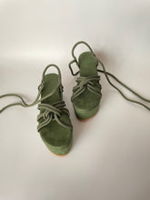Load image into Gallery viewer, Fryda Ankle-Tie Platforms