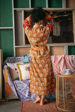 Load image into Gallery viewer, Joba Two Patched Kimono - Orange
