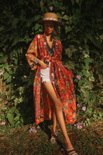 Load image into Gallery viewer, Joba Patched Kimono - Red