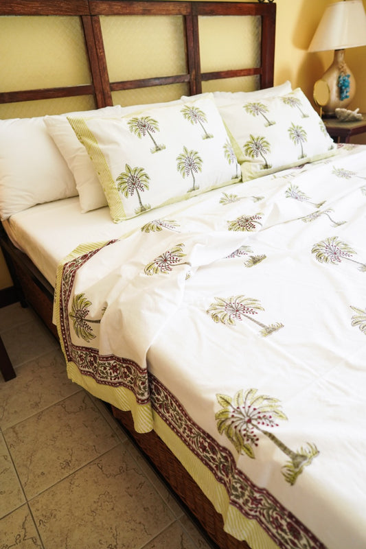 17HM Sethi Bed Cover Set - Canary Palm