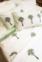 Load image into Gallery viewer, 17HM Sethi Bed Cover Set - Green Palm