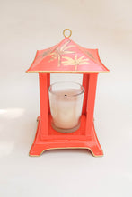 Load image into Gallery viewer, Candle Pagoda Lantern (Large) - Sunset Palm