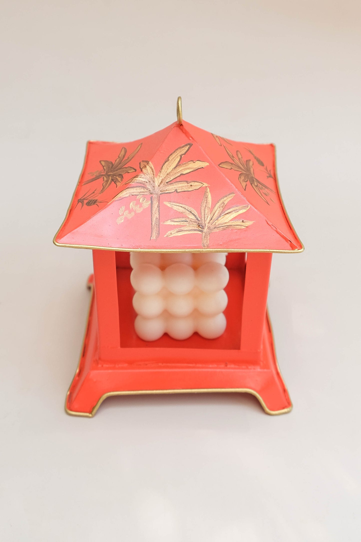 Candle Pagoda Lantern (Small) - Sunset Palm