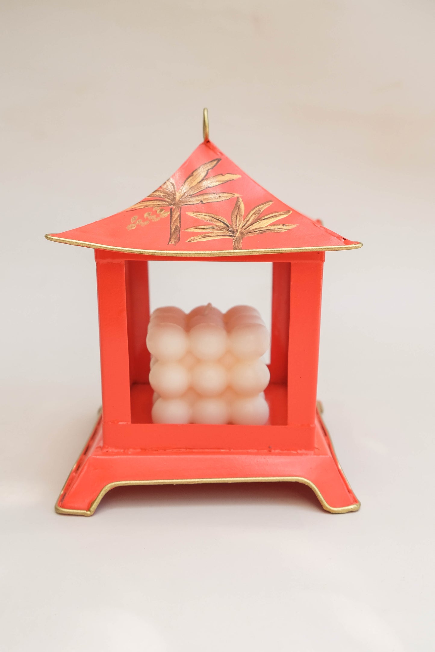 Candle Pagoda Lantern (Small) - Sunset Palm