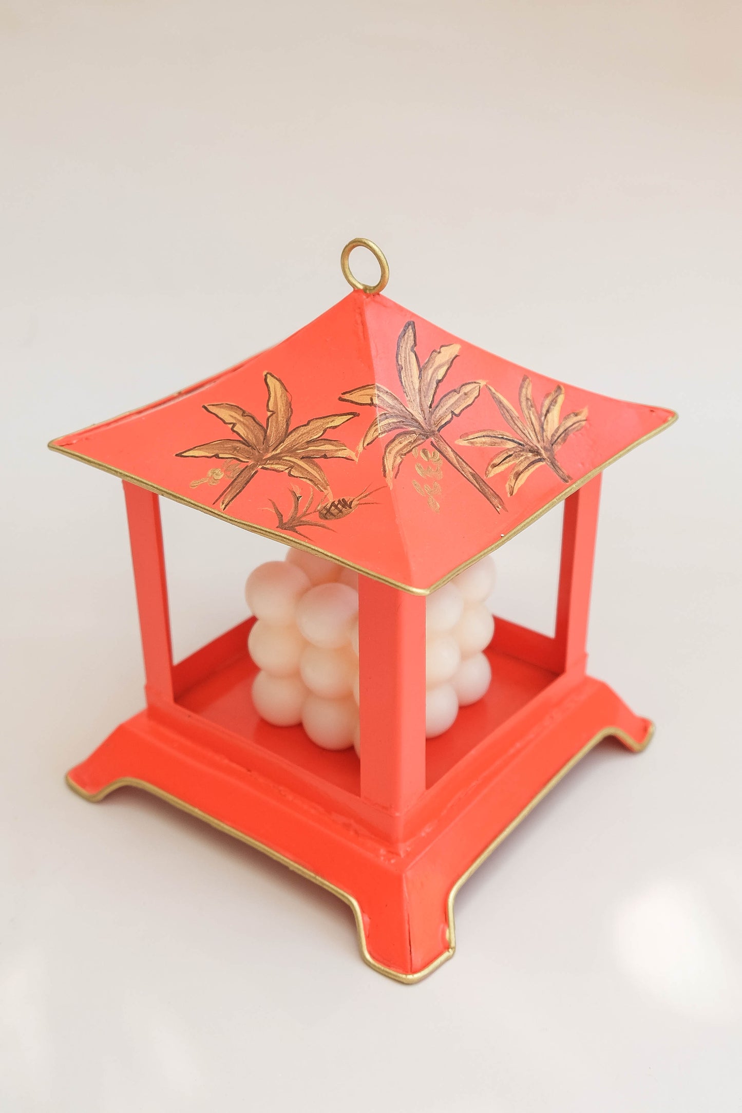 Candle Pagoda Lantern (Small) - Sunset Palm