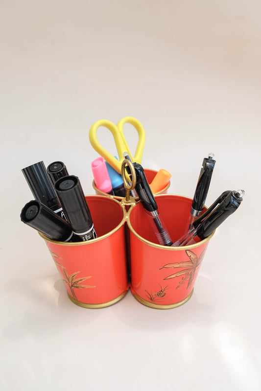 Trio Tool Caddy - Sunset Palm
