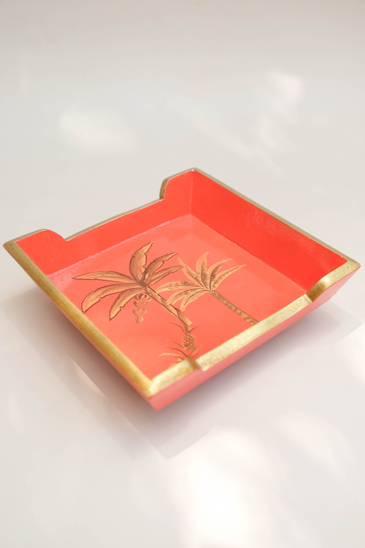 Trinket Tray - Sunset Palm