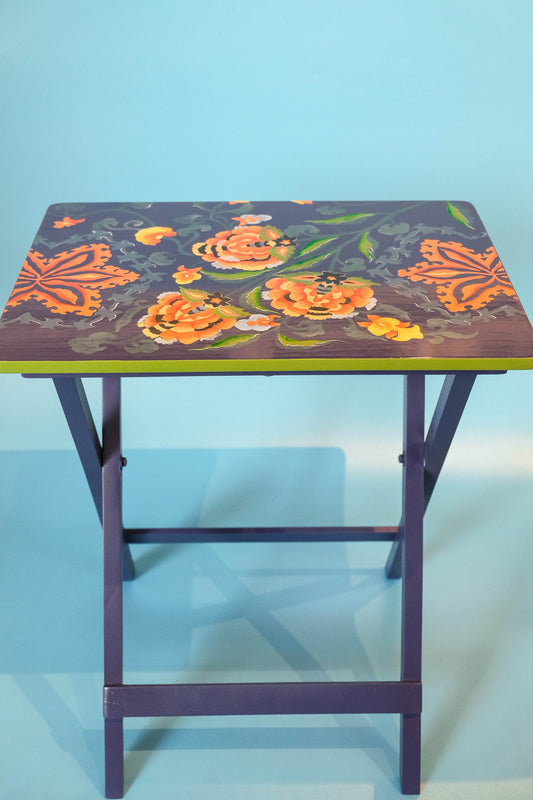 Tray Table - Indienne Floral