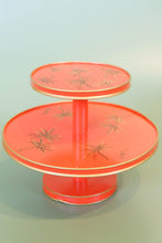 Load image into Gallery viewer, 2-tier Dessert Stand - Sunset Palm