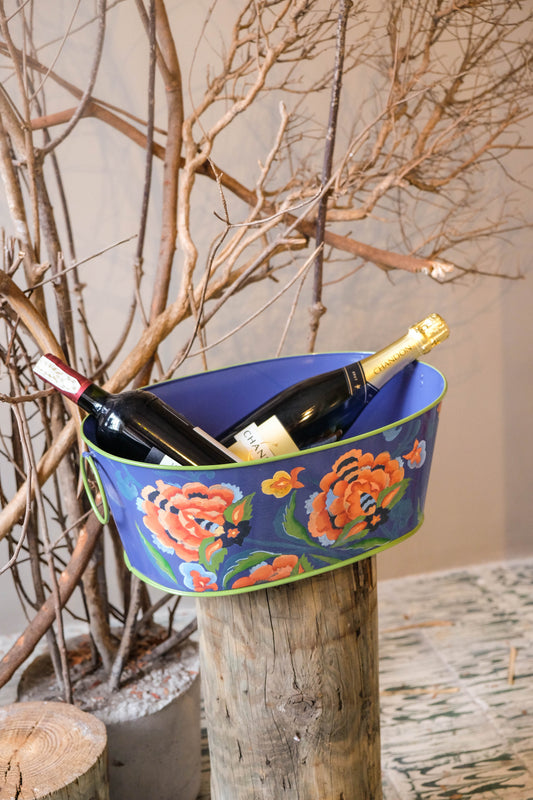 Oval Caddy (2 sizes) - Indienne Floral