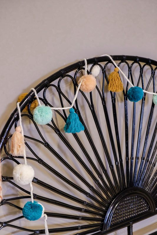 Pompom and Tasel Garland - Scandi