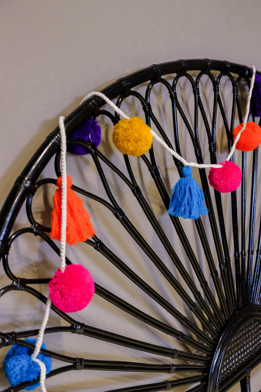 Pompom and Tasel Garland - India