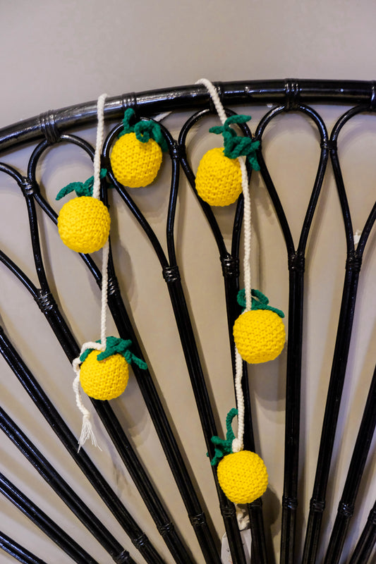 Pineapple Handknit Garland